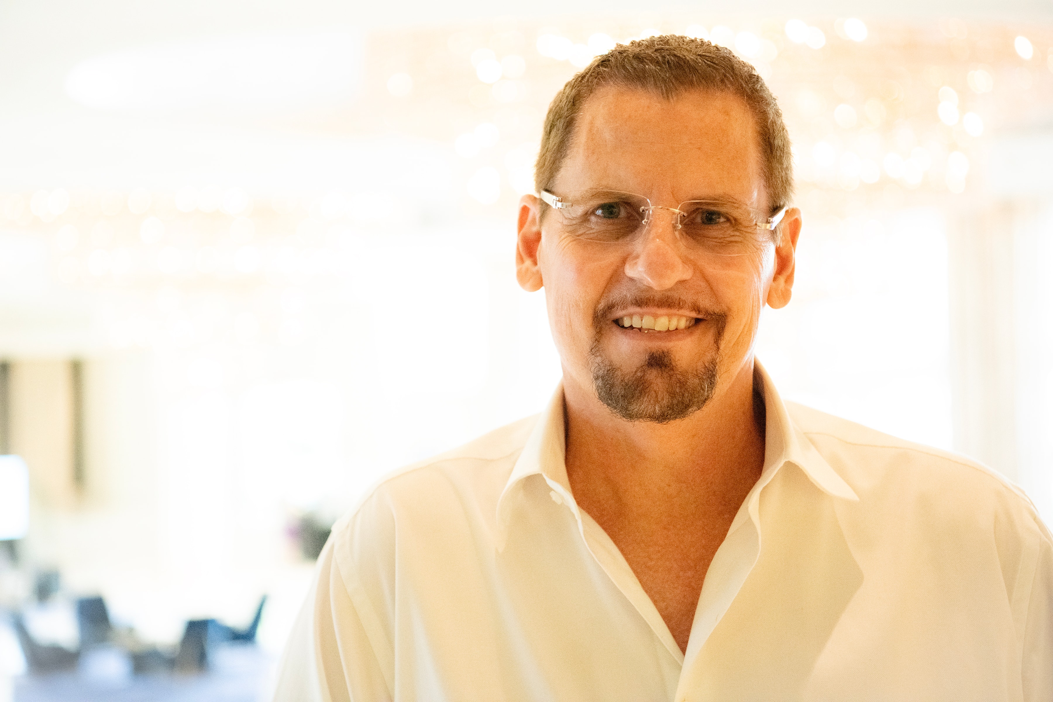 David Webb — business portrait, white shirt