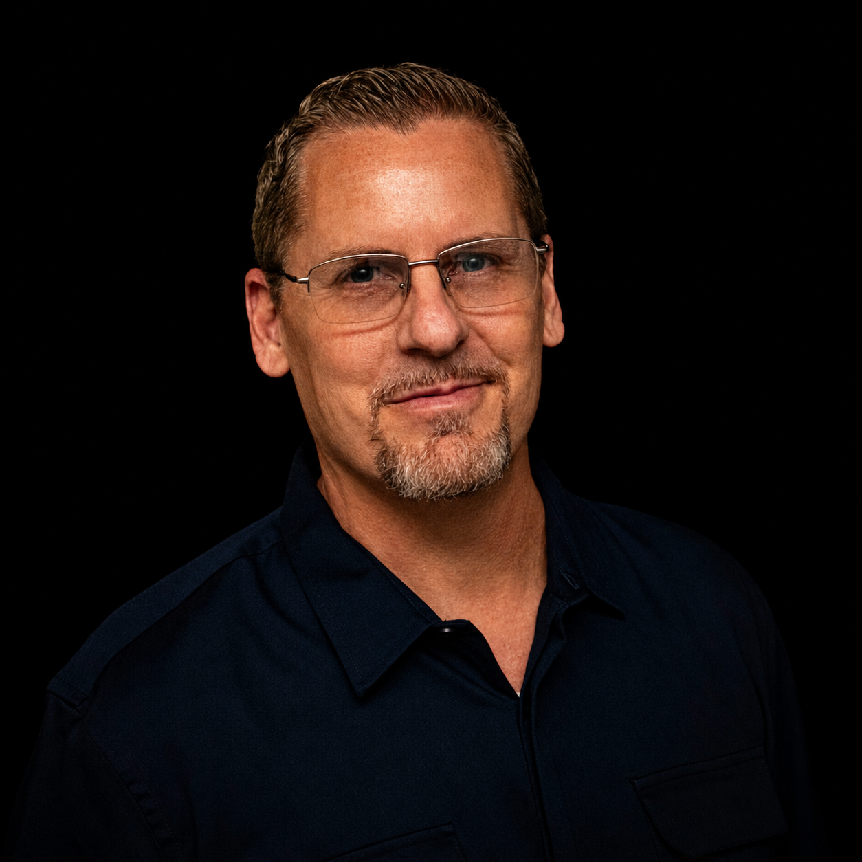 David Webb — casual portrait, dark shirt